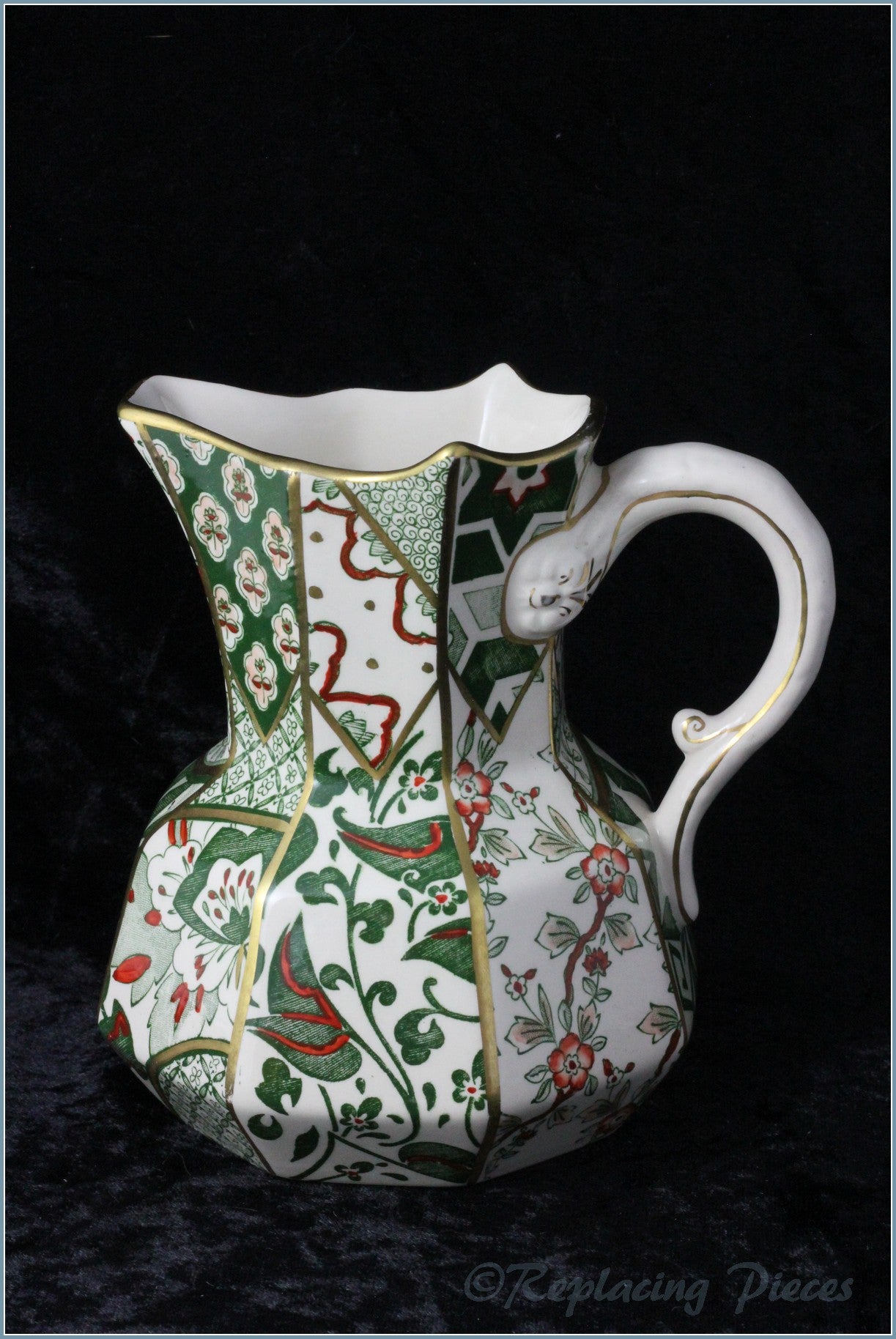 Masons - Applique Green store - Hydra Jug (medium)