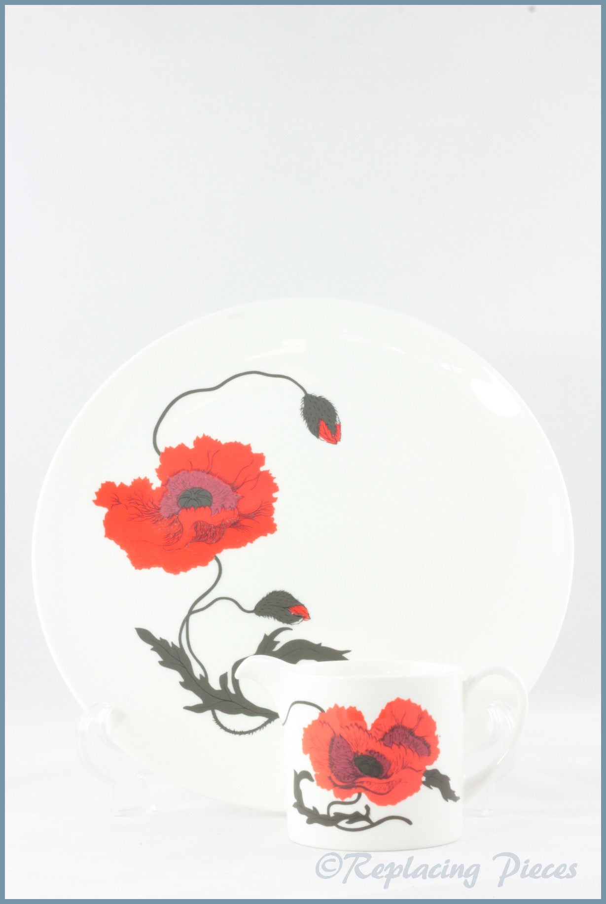 Wedgwood (Susie Cooper) - Cornpoppy – ReplacingPieces