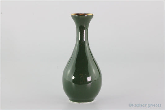 Apilco - Bistro (Green & Gold) - Bud Vase