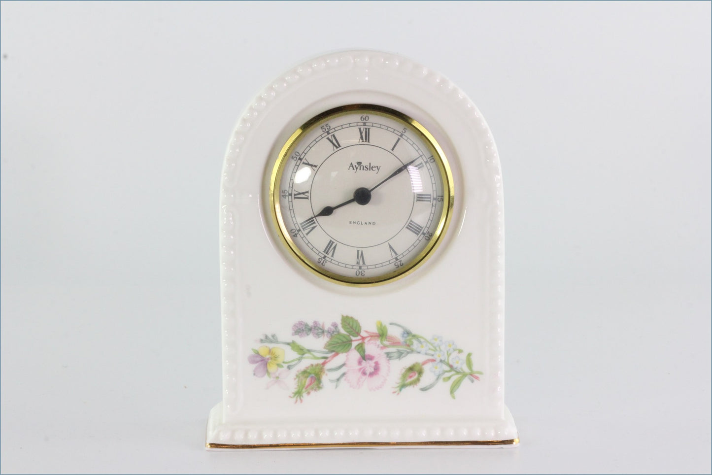 Aynsley - Wild Tudor - Roman Clock (With Rope Effect)
