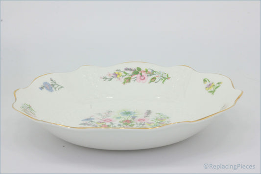 Aynsley - Wild Tudor - 10 1/2" Shallow Bowl