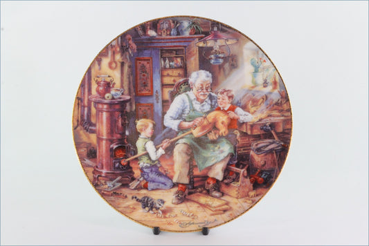 Bradford Exchange - A Visit To The Grandparents - Grandpa's Workshop (no.3)
