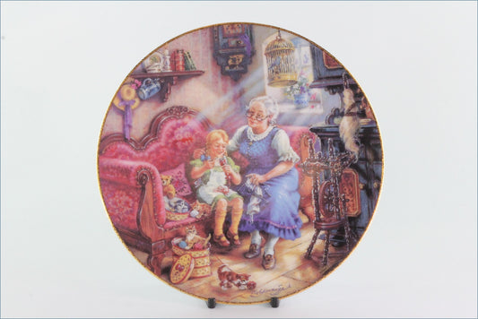 Bradford Exchange - A Visit To The Grandparents - The Knitting Lesson (no.4)