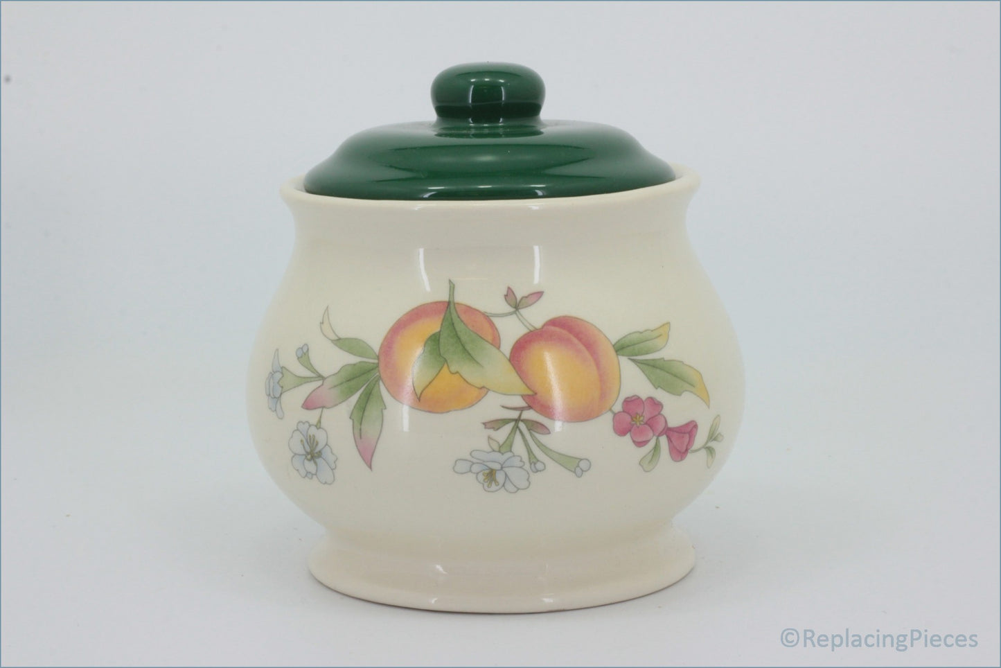 Cloverleaf - Peaches & Cream - Lidded Sugar Bowl
