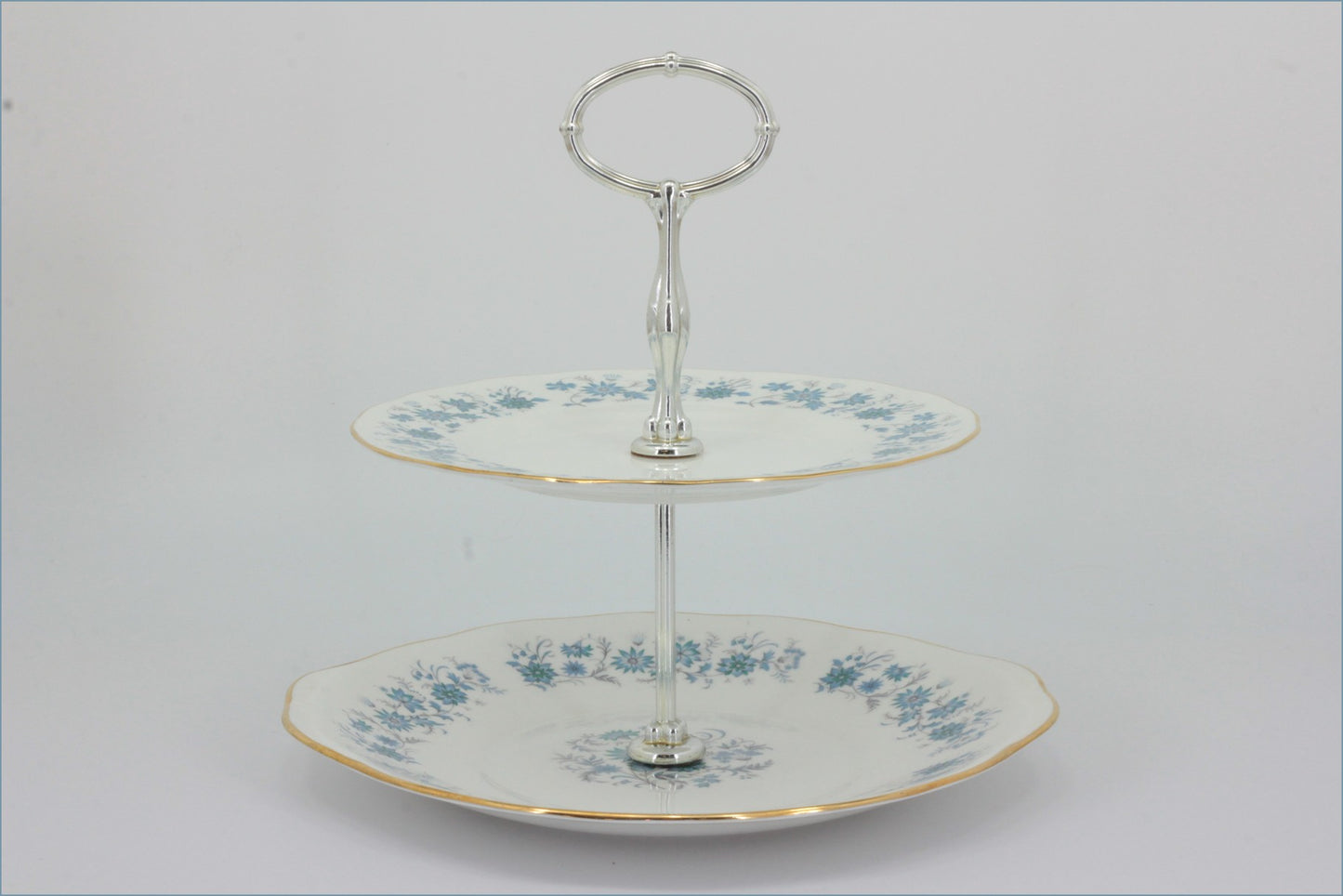 Colclough - Braganza - 2 Tier Cake Stand