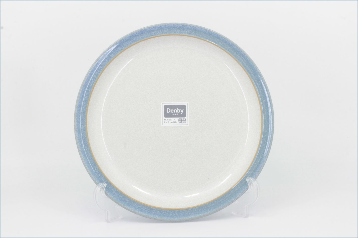 Denby - Elements (Blue) - Dinner Plate (Rimmed)