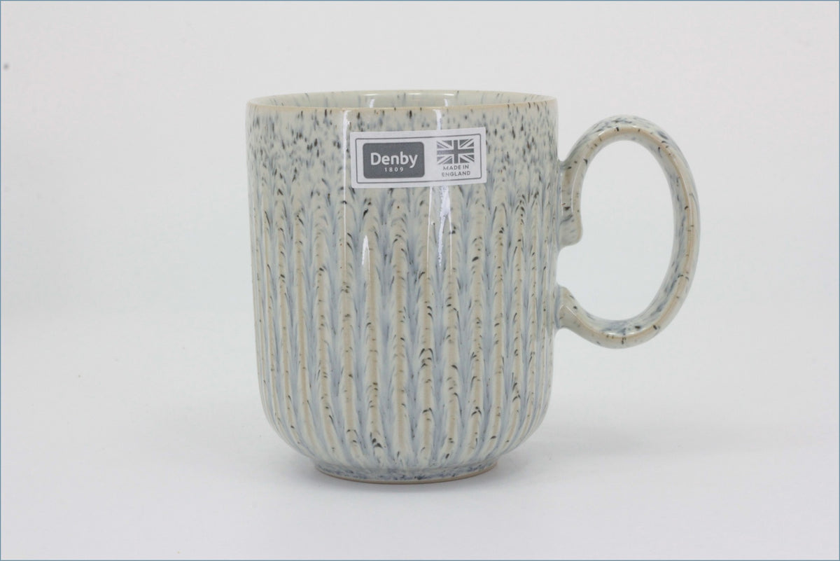 Denby - Halo (Speckle) - Ridged Mug (Vertical Ridges)