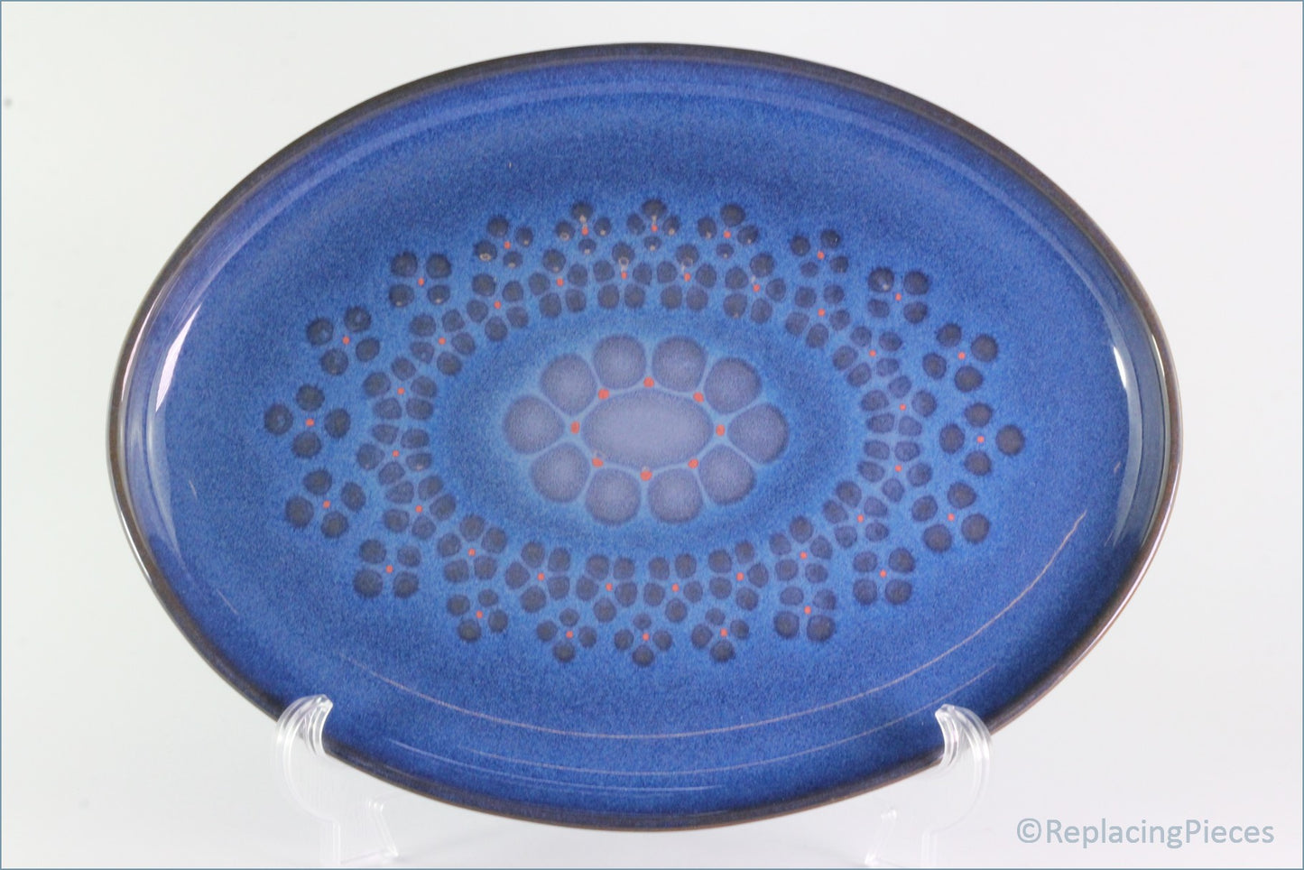 Denby - Midnight - 12 7/8" Oval Platter