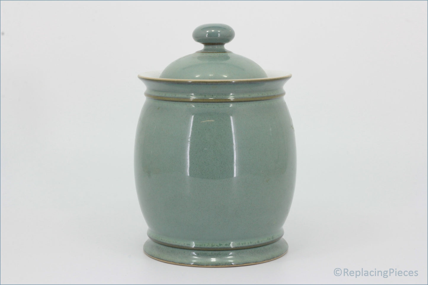 Denby - Regency Green - Storage Jar (Barrel Shape - NO Seal)