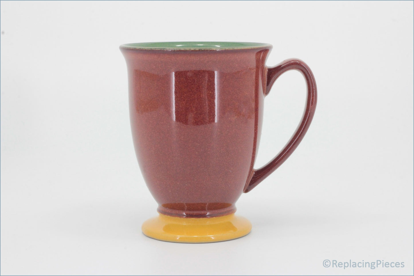 Denby - Spice - Footed Mug (Green Interior)