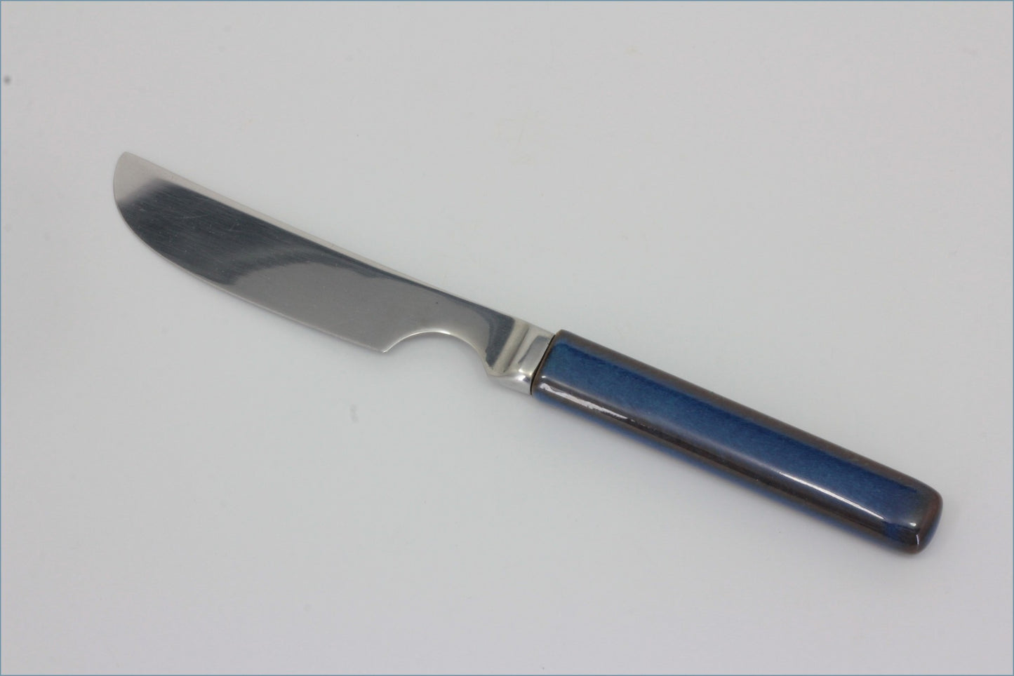 Denby - Touchstone - Sapphire - Dinner Knife - Knife with a blue handle