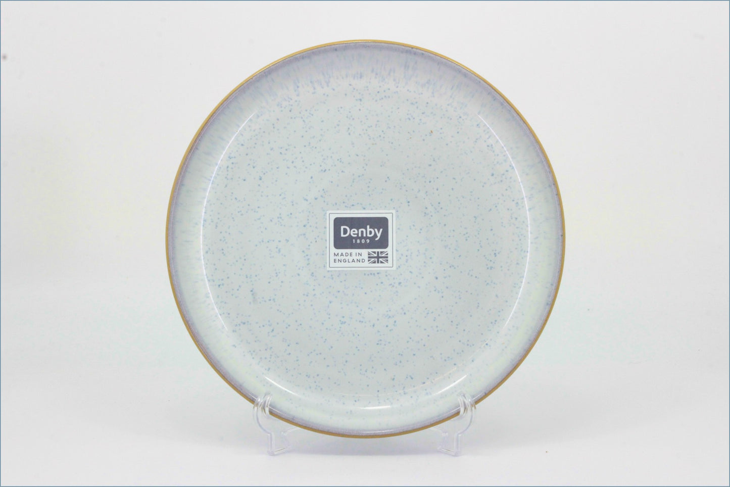 Denby - White Speckle - 8 1/4" Salad Plate