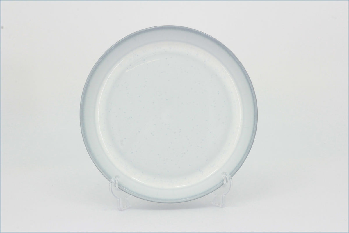 Denby - White Speckle - 6 3/4" Side Plate (Angled Rim)