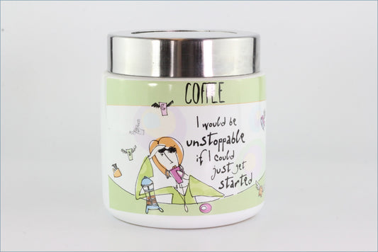 Johnson Brothers - Born To Shop - Coffee Cannister