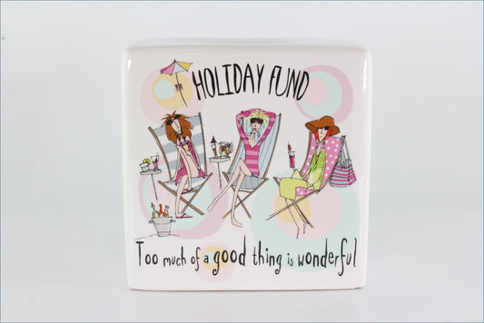Johnson Brothers/Creative Tops - Born To Shop - Money Box (Holiday Fund)