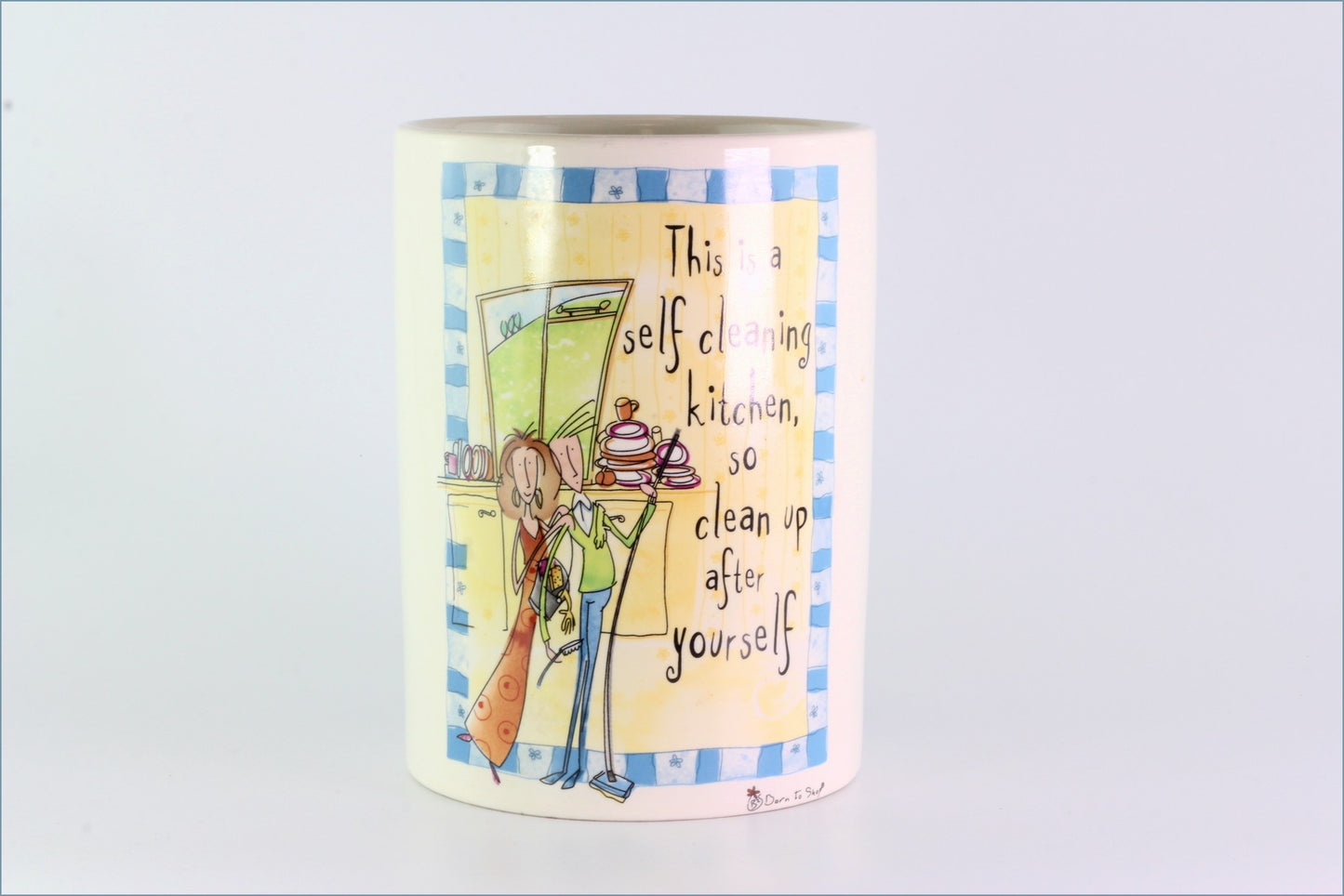 Johnson Brothers - Born To Shop - Utensil Jar