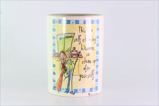 Johnson Brothers - Born To Shop - Utensil Jar