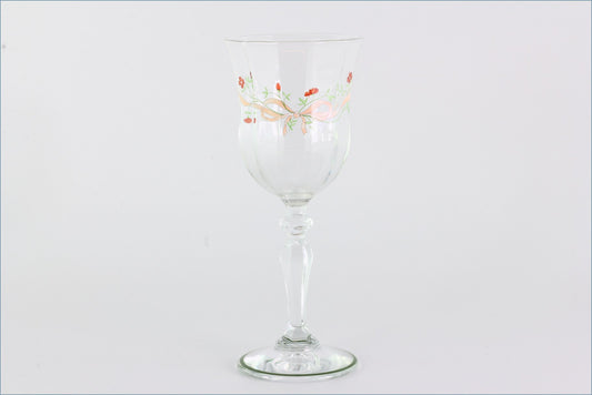 Johnson Brothers - Eternal Beau - Wine Glass (Shaped Stem - Green Line On Foot)