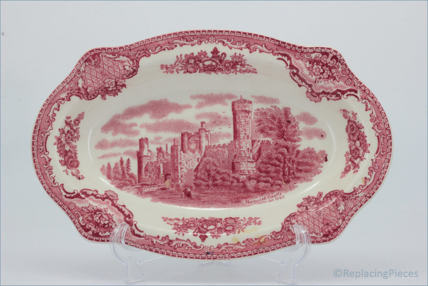Johnson Brothers - Old Britain Castles (Pink) - Gravy Boat Stand