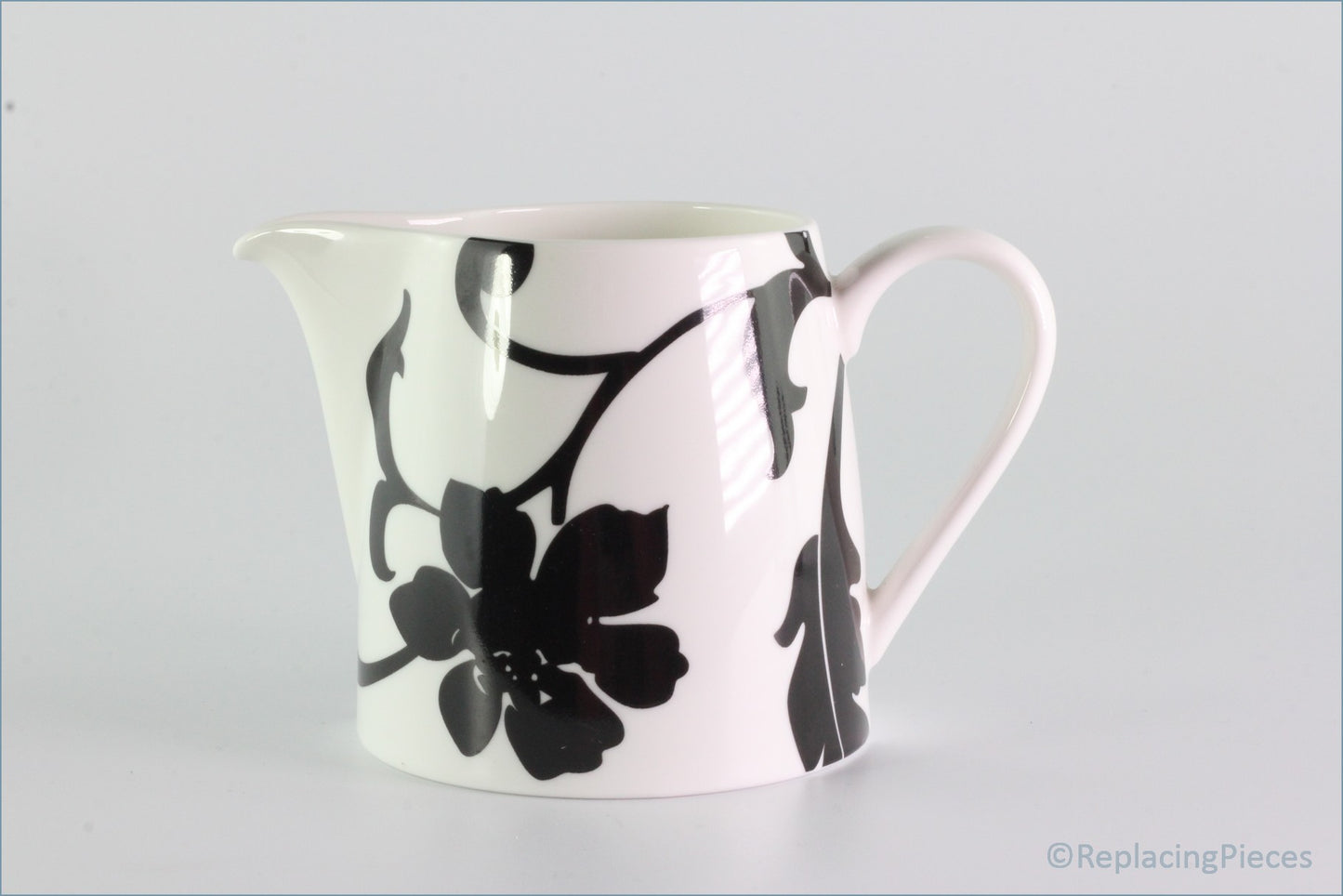 Marks & Spencer - Black Damask - Milk Jug