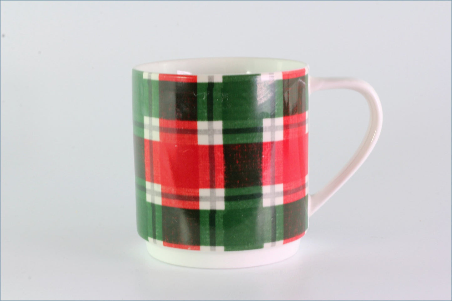Marks & Spencer - Mugs - Tartan (Green And Red)
