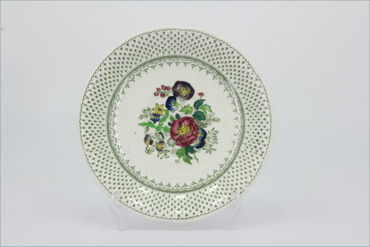 Masons - Paynsley (Green) - Soup Cup Saucer