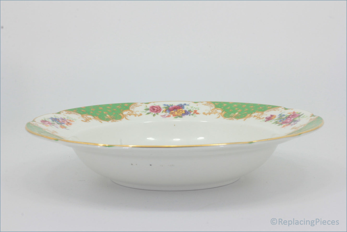 Paragon - Rockingham (Green) - 9 1/4" Rimmed Bowl
