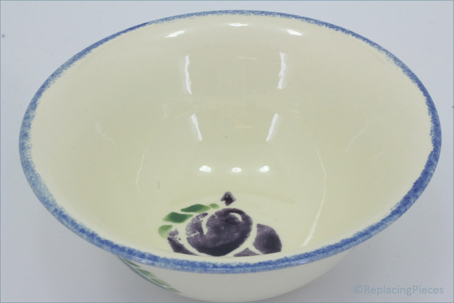 Poole - Dorset Fruit - 6 1/2" Flared Cereal Bowl (Plum)