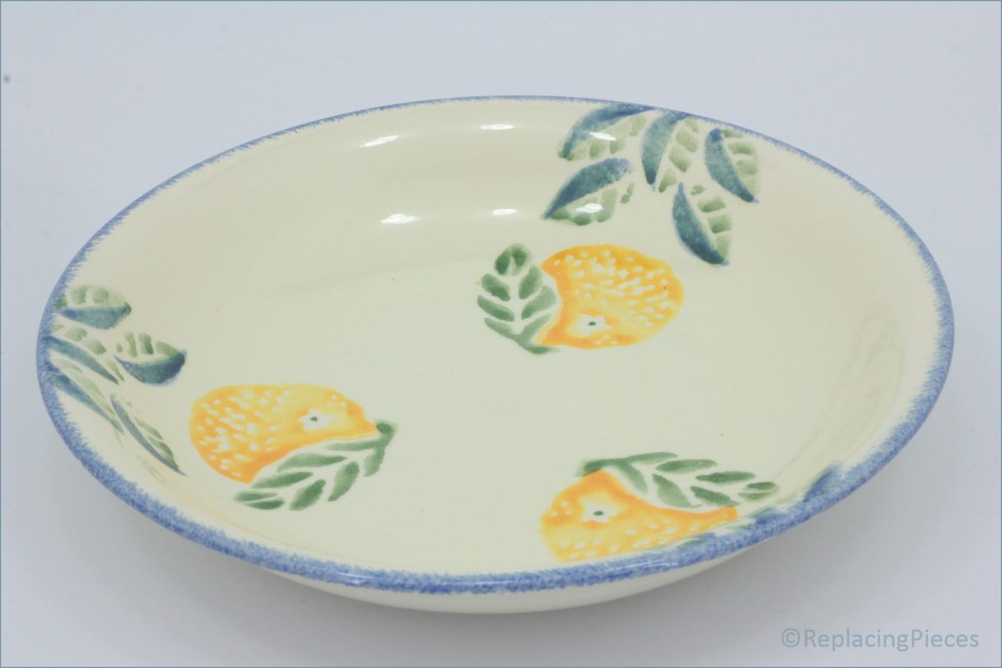 Poole - Dorset Fruit - Pasta Bowl (Orange)