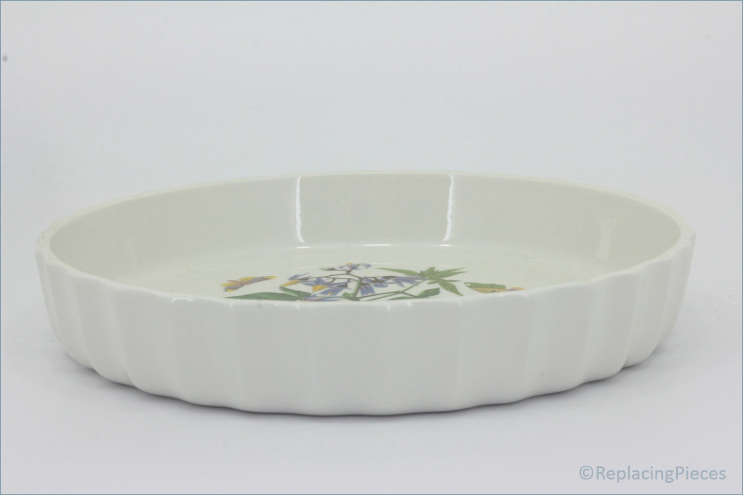 Portmeirion - Botanic Garden - 8 1/4" Flan Dish (Woody Nightshade)
