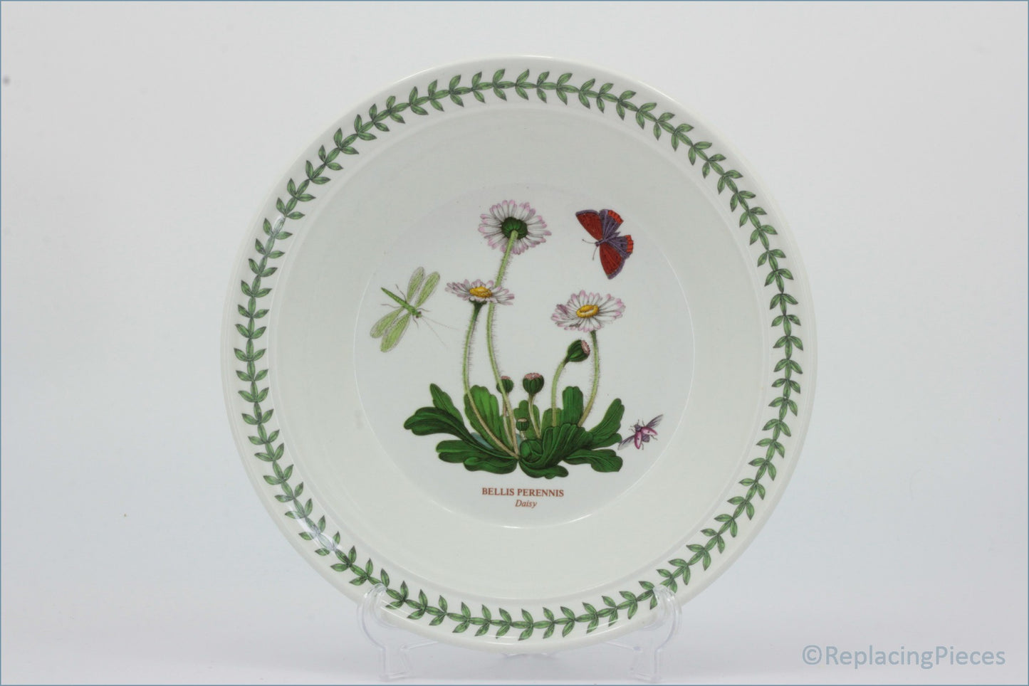 Portmeirion - Botanic Garden - 8 3/8" Rimmed Bowl (Daisy)