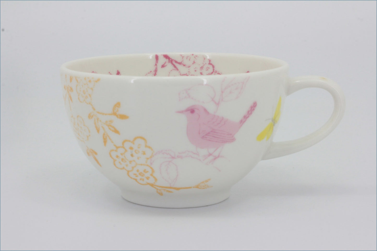 Portmeirion - Dawn Chorus - Teacup (Pink Bird)