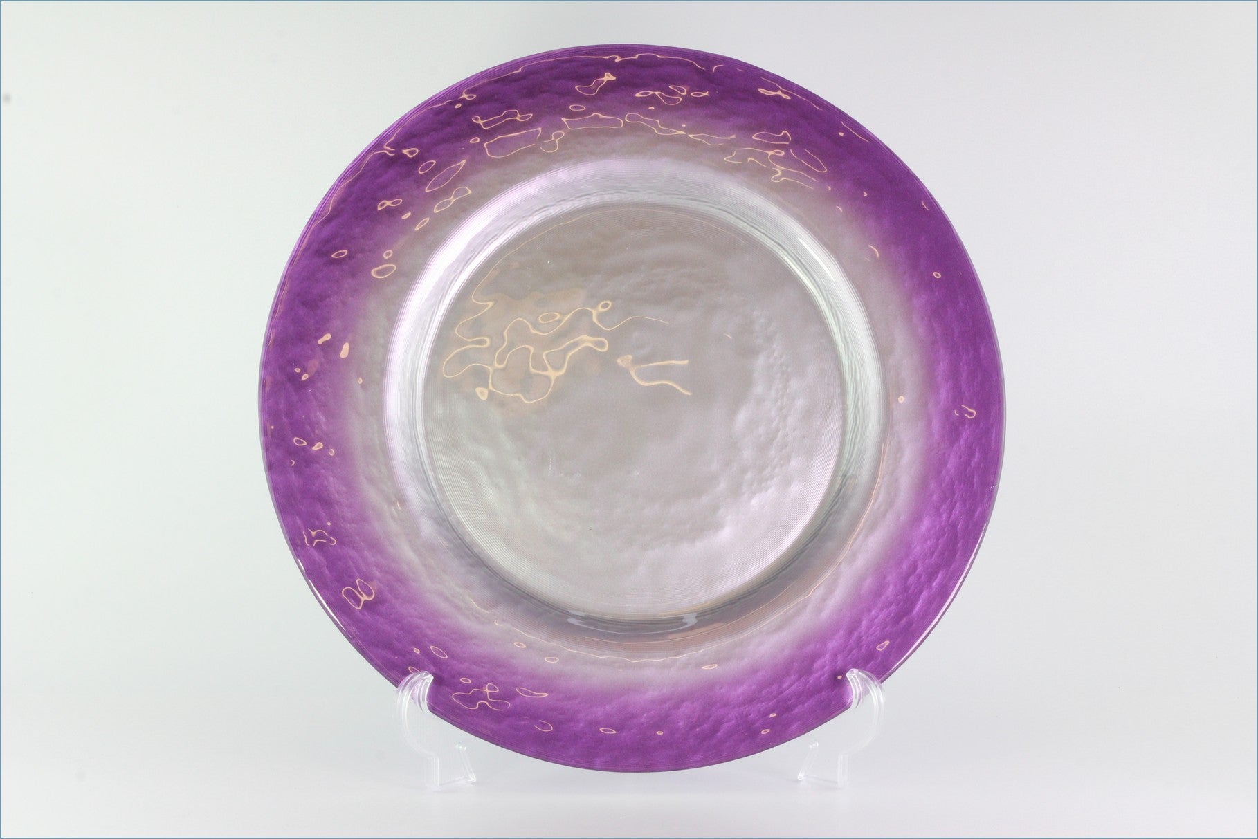 Portmeirion - Dusk - 13 1/2" Round Glass Platter