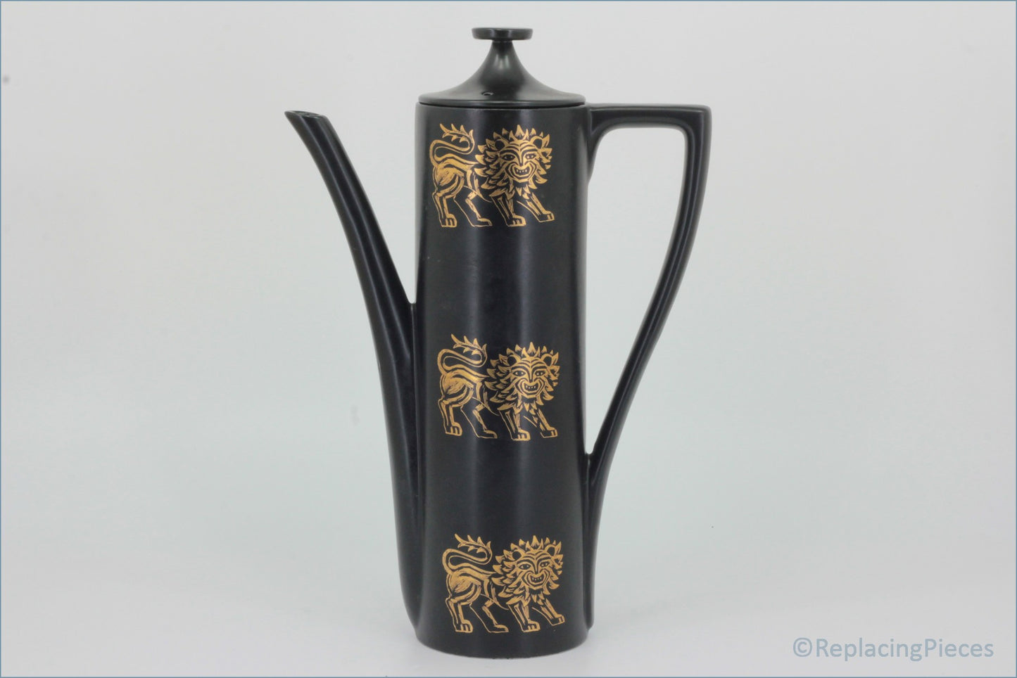 Portmeirion - Gold Lion - Coffee Pot