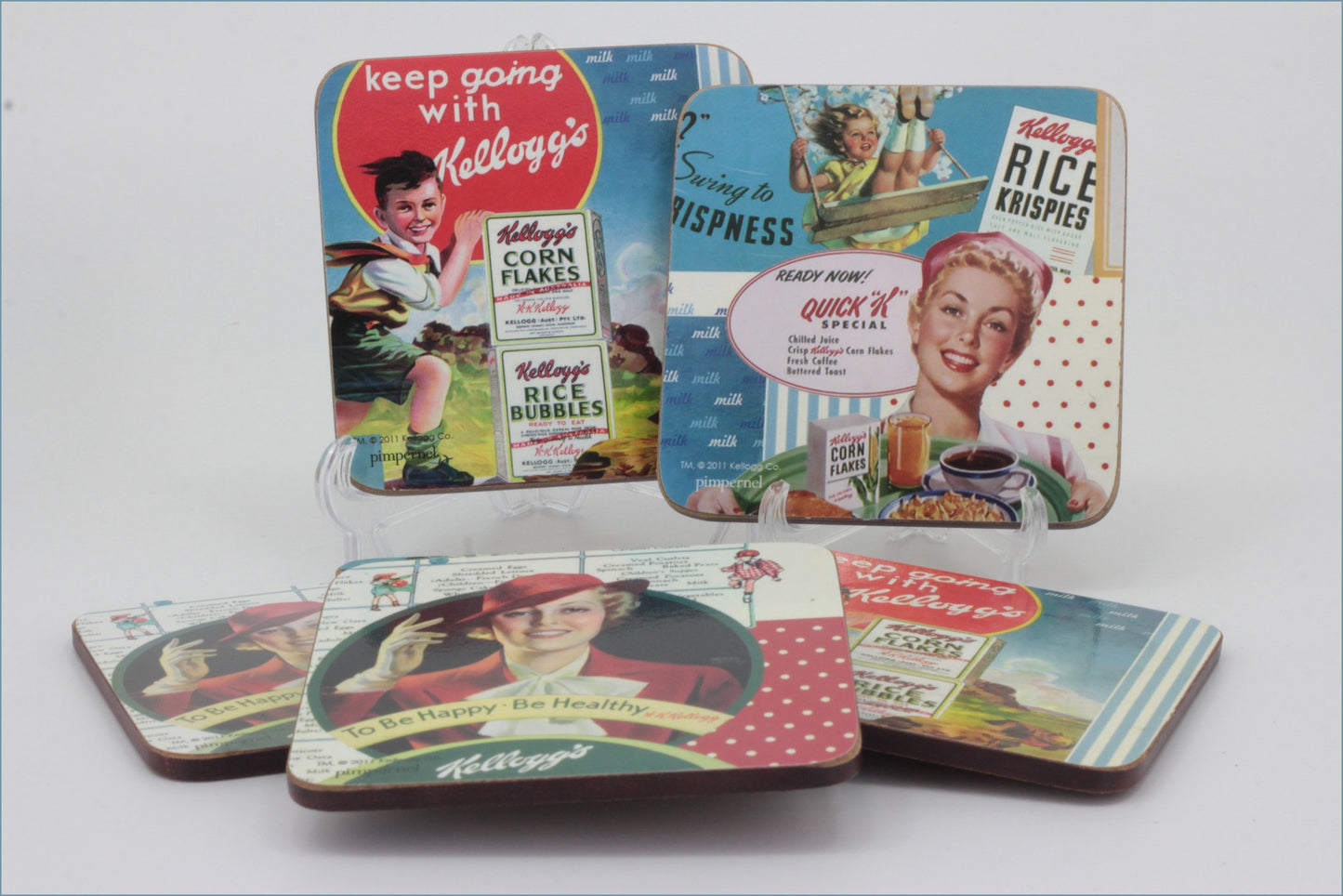 Portmeirion - Vintage Kelloggs - Set of 6 Coasters