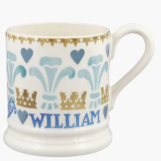 Emma Bridgewater - Prince And Princess Of Wales - 1/2 Pint Mug