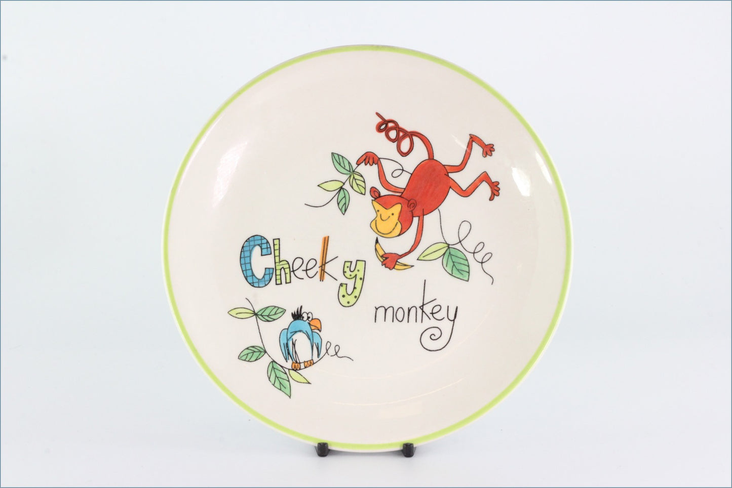 RPW217 - Whittards - 8" Salad Plate (Cheeky Monkey)