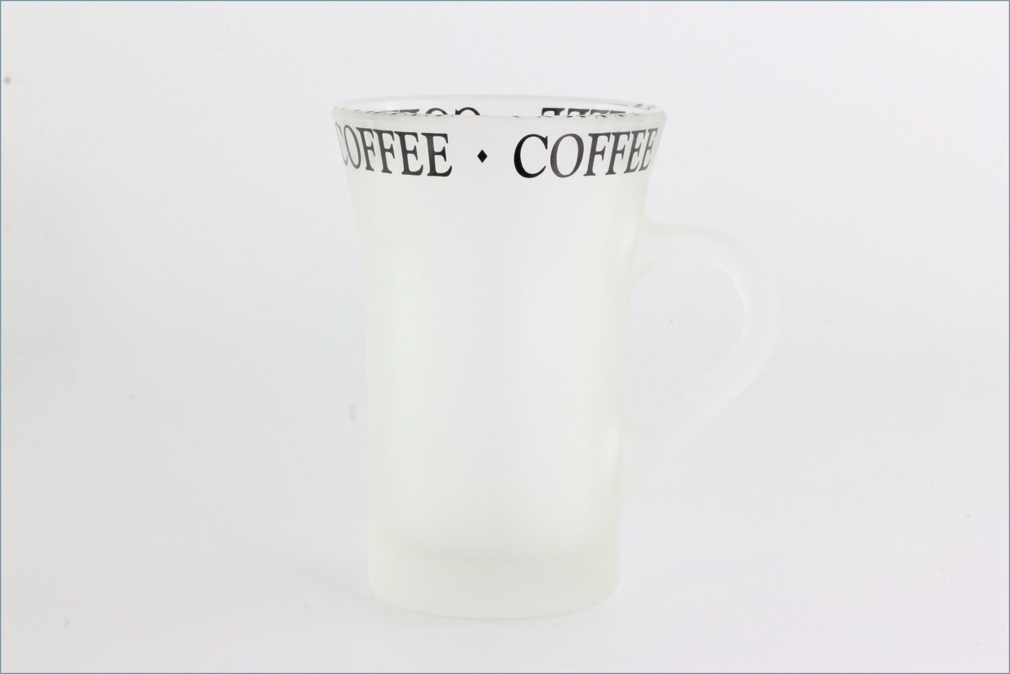 RPW221 - Whittards - Script - Glass Mug