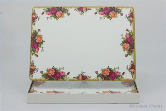 Royal Albert - Old Country Roses - Set Of Four Melamine Place Mats