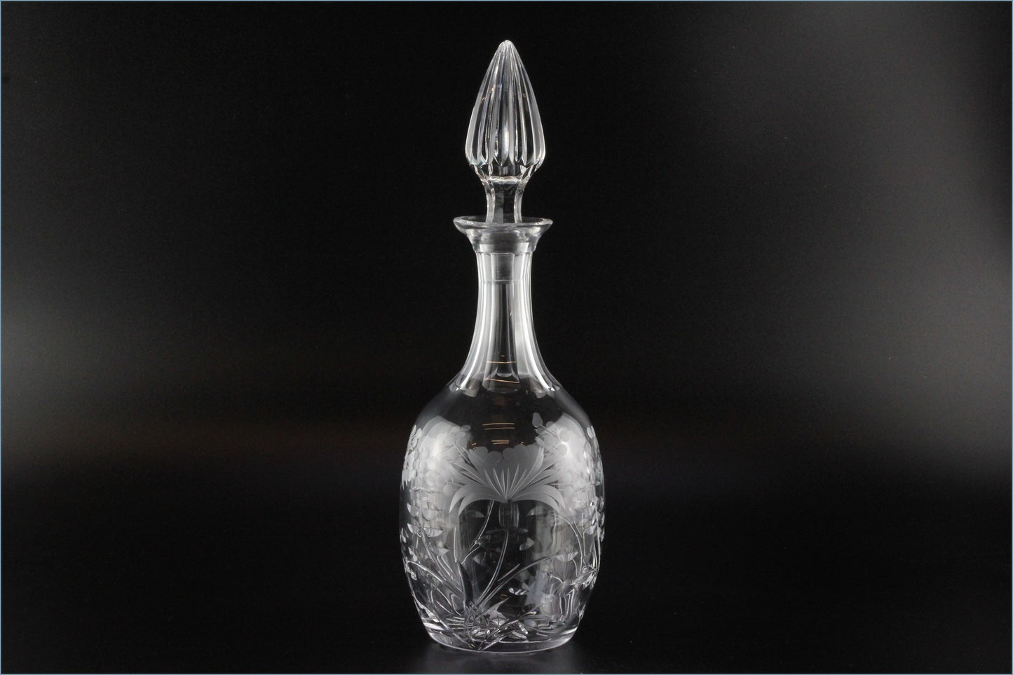Royal Brierley - Honeysuckle - Wine Decanter (Non-Ribbed Bottom)