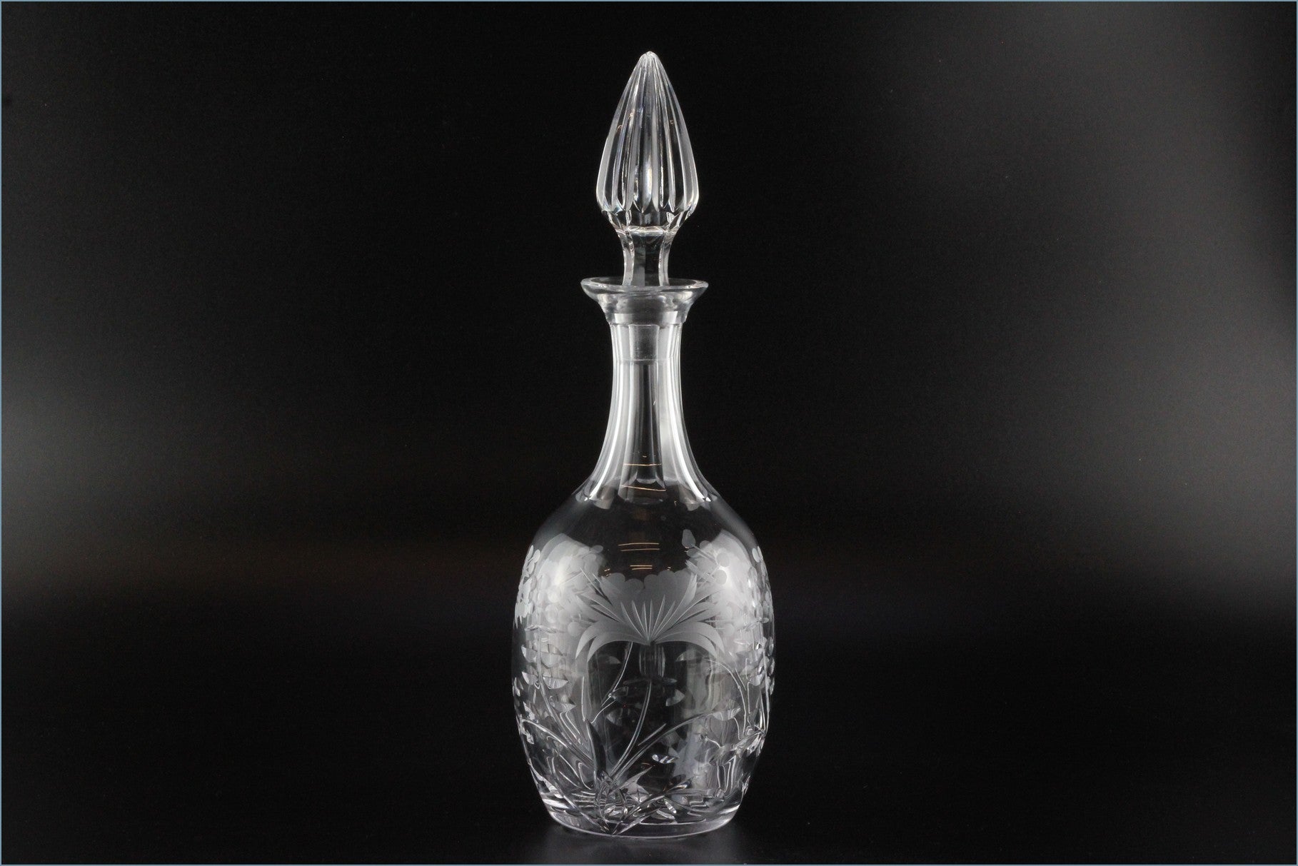 Royal Brierley - Honeysuckle - Wine Decanter (Non-Ribbed Bottom)