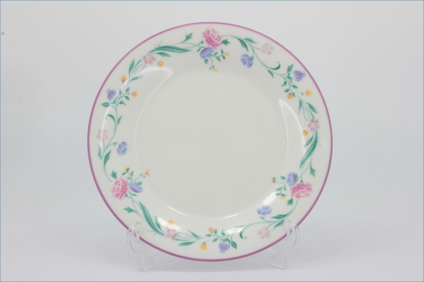 Royal Doulton - Amadeus - 6 1/2" Side Plate - Decorative plate with floral patterns on a white background