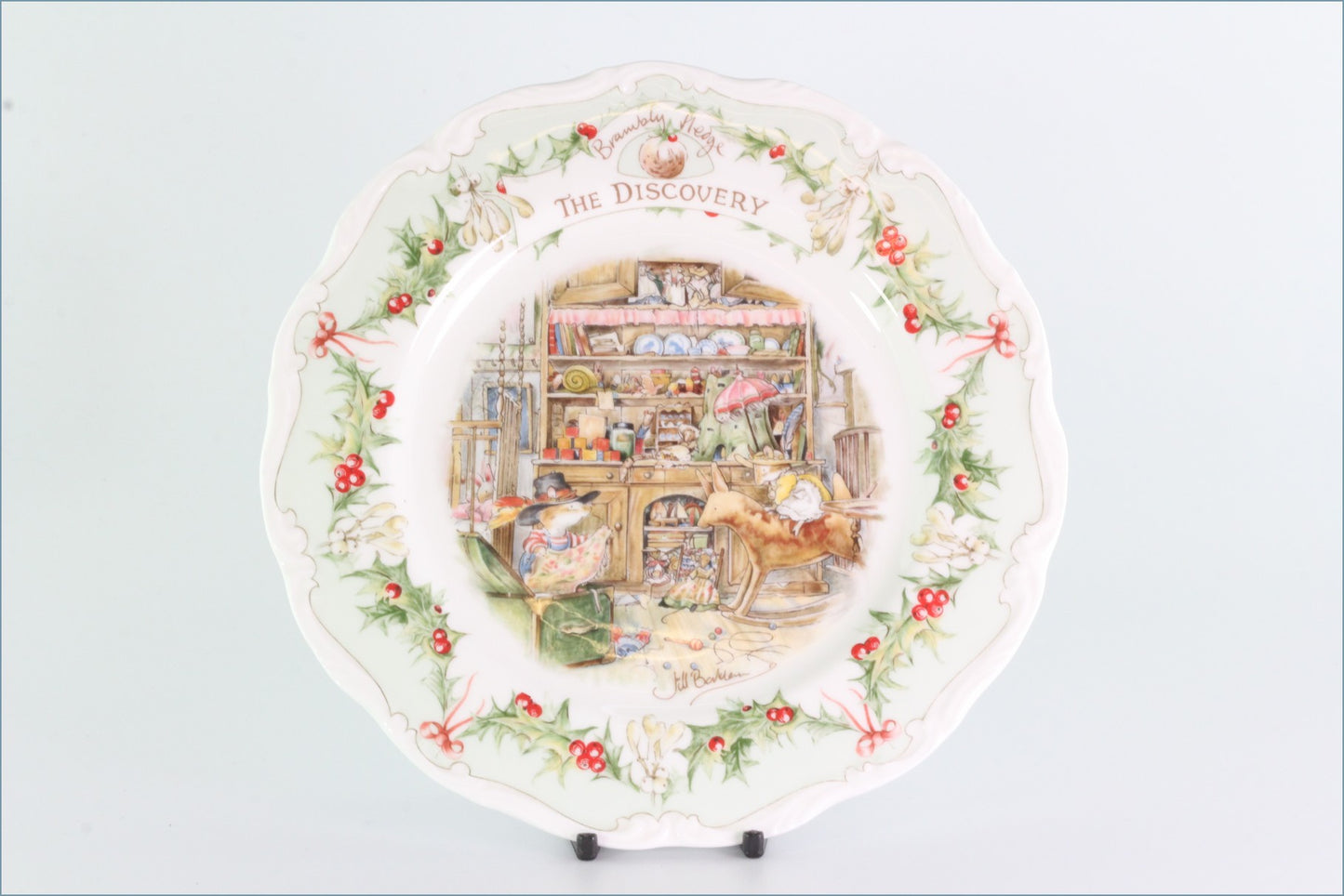Royal Doulton - Brambly Hedge - The Snow Ball - 8" Plate