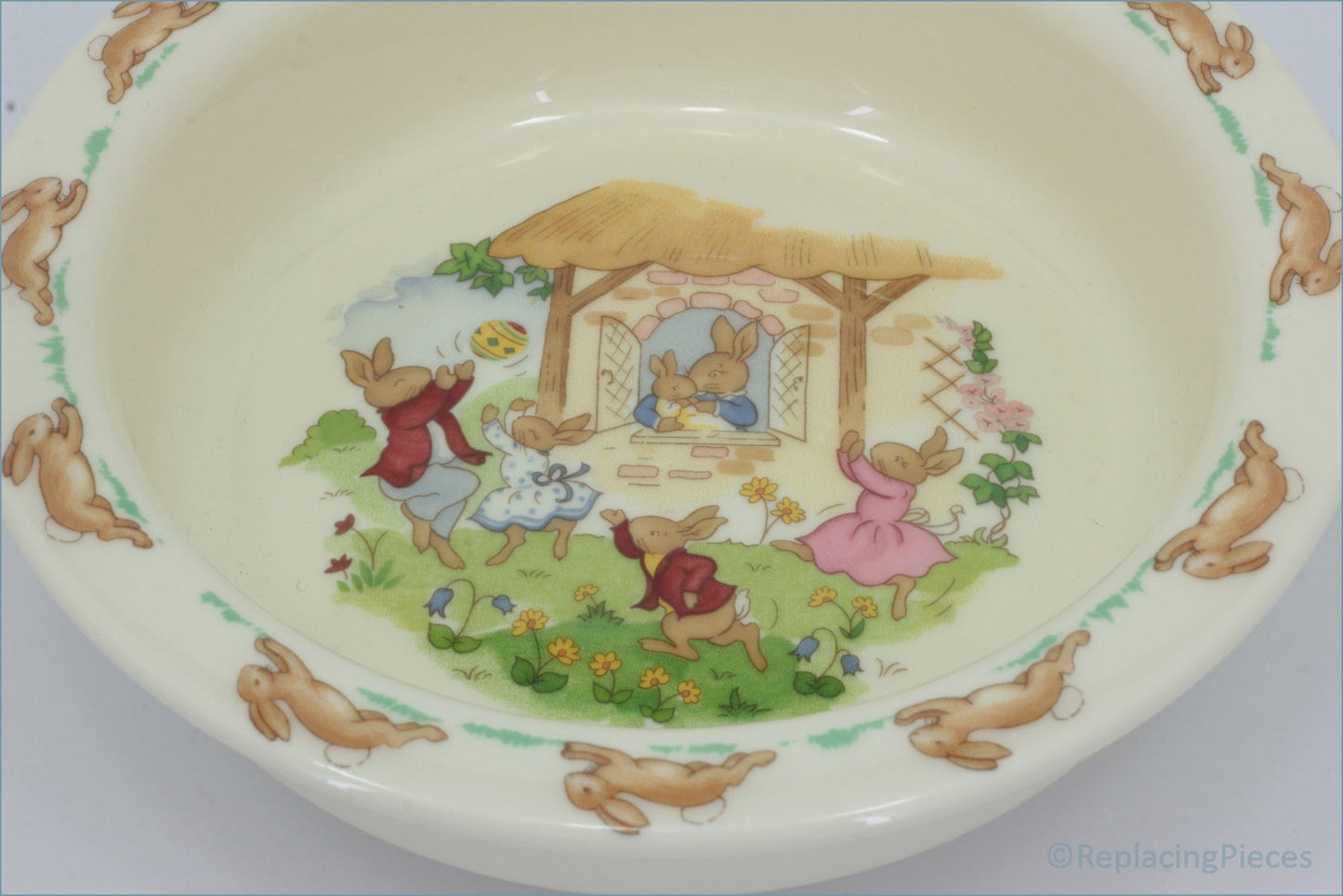 Royal Doulton - Bunnykins - Porringer (Playing Ball)