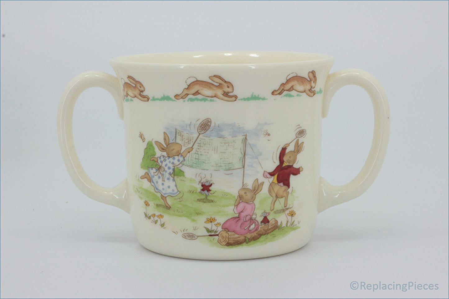 Royal Doulton - Bunnykins - 2 Handled Mug (Tennis)