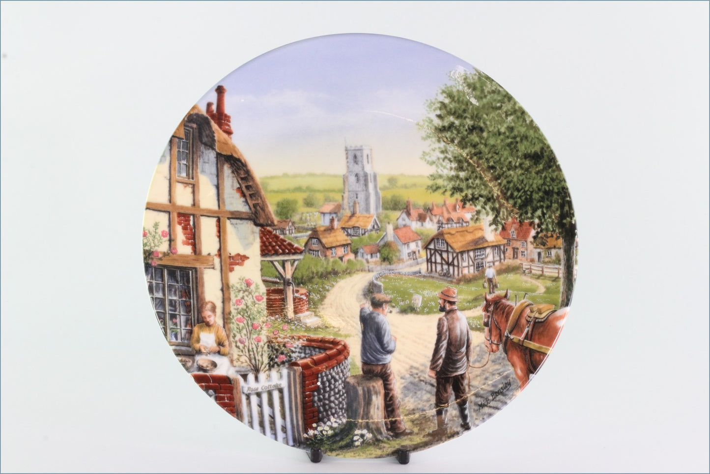 Royal Doulton - Journey Through The Village - Rose Cottage (no.1)