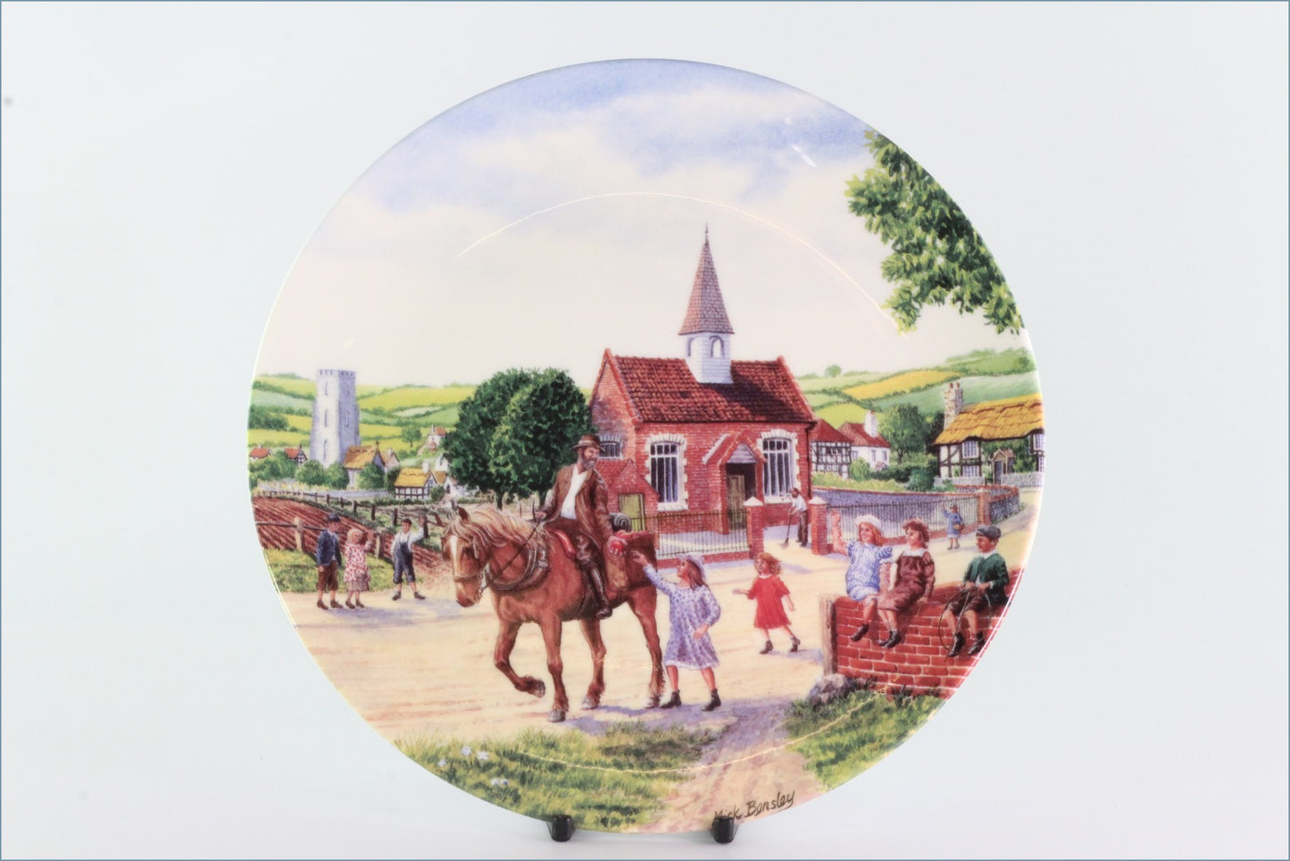 Royal Doulton - Journey Through The Village - The Farewell (no.8)