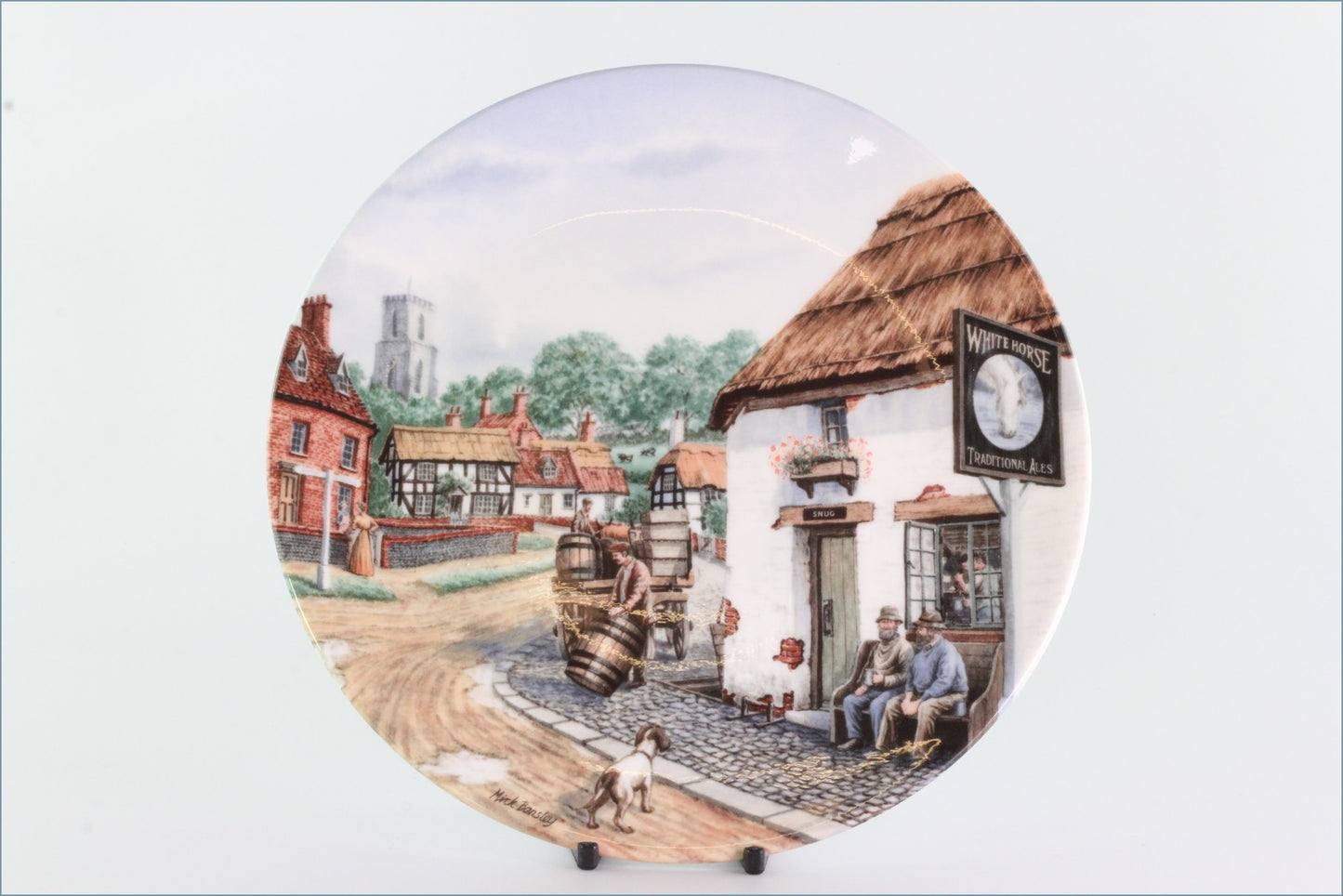 Royal Doulton - Journey Through The Village - The White Horse (no.2)