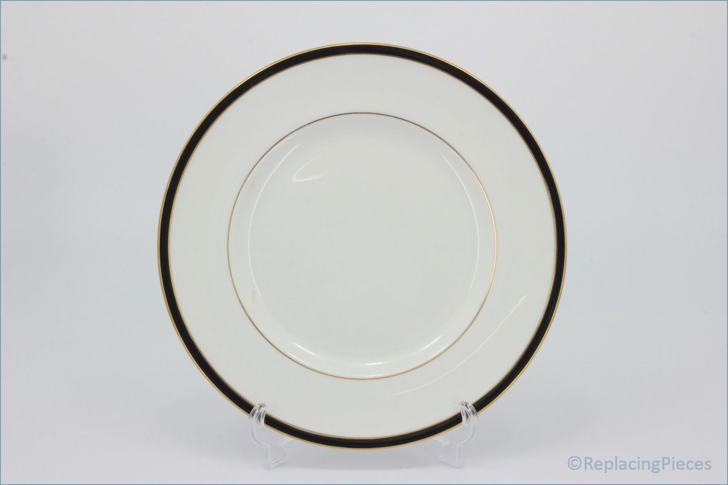 Royal Doulton - Oxford Black (TC1189) - 8" Salad Plate