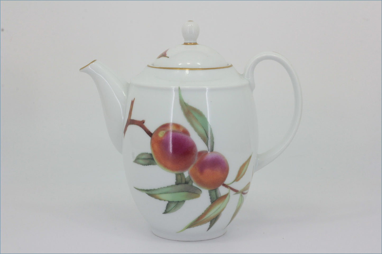 Royal Worcester - Evesham Gold - Coffee Pot (Malvern Shape)